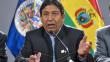 Bolivia espera que Congreso peruano ratifique convenio de Ilo