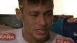 VIDEO: El llanto de Neymar en el camarín del Santos