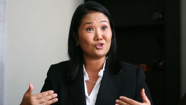 Denuncia componenda. Keiko Fujimori dijo que ataques en su contra tienen “estilo chavista”. (David Vexelman)
