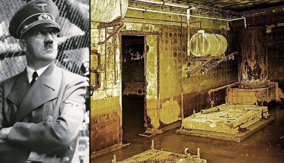 Conrad logró colarse en las ruinas del búnker de Hitler en Berlín y tomar decenas de fotografías de su interior antes de que fuera demolido. (Robert Conrad/Bild Zeitung)