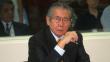 Recuerdan que ya se cumplió el plazo para indulto a Alberto Fujimori