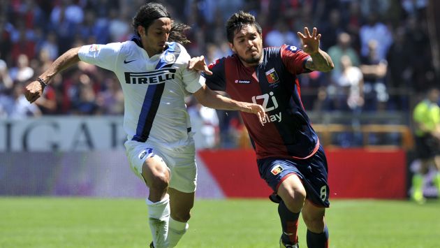 Vargas llegó al cuadro ‘grifone’ el año pasado procedente de la Fiorentina. (AP)