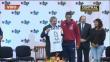 Lula se emociona con camisetas que le regaló Paolo Guerrero

