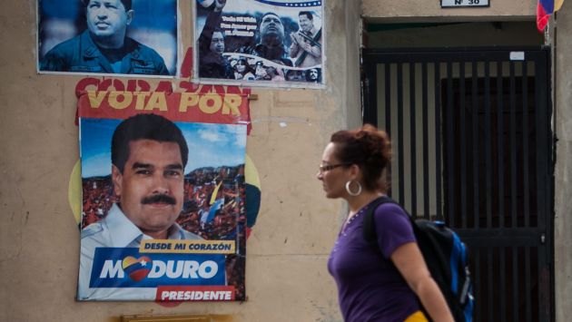 Obsesión. Nicolás Maduro ve a Hugo Chávez en todas partes. (EFE)