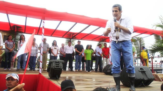 La oposición afirma que, con estas acusaciones, Humala estaría alentando la candidatura de la primera dama. (Andina)