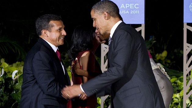 Humala y Obama en el APEC del 2011. (Difusión)
