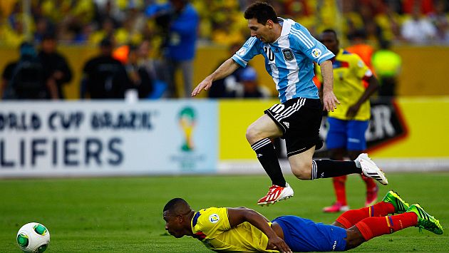 Lionel Messi fue el peligroso de Argentina. (EFE)