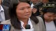 Keiko Fujimori: “Ollanta Humala ha sido inhumano con mi padre”