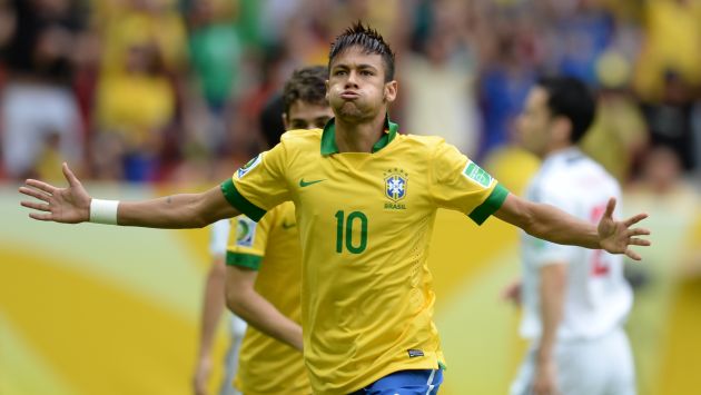 Neymar abrió el camino del triunfo. (AFP)