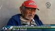 Arequipa: Desalojan a anciano de 104 años porque su hijo no pagó deuda