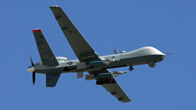 Primera vez que usan ‘drones’. (AFP)