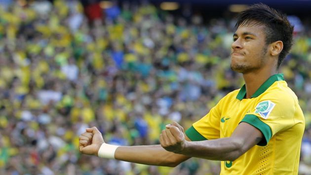 IMPARABLE. Neymar sumó dos tantos en el torneo. (EFE)