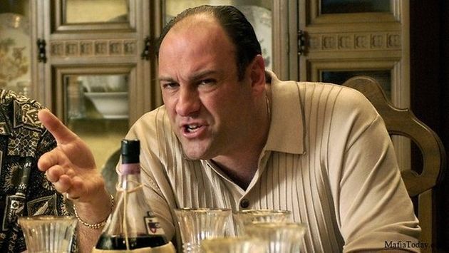 Gandolfini y su magistral interpretación de Tony Soprano. (Mafia Today)