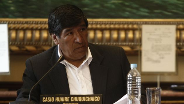 Huaire cumplía actividades parlamentarias en Medellín. (César Fajardo)
