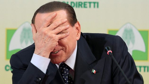 CRISIS A LA VISTA. Nueva condena a Silvio Berlusconi pondría en peligro la coalición de Gobierno. (EFE)
