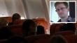 Avión que llevaría a Edward Snowden a Cuba despega de Rusia sin él