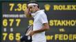 Roger Federer mordió el pasto de Wimbledon