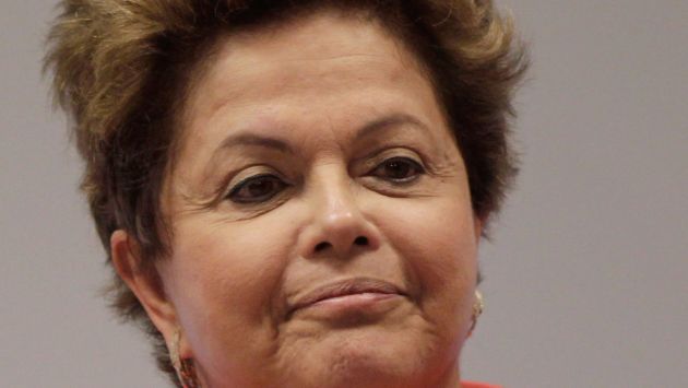 Rousseff no irá hoy al estadio. (AP)