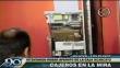 Frustran robo de cajero automático en Los Olivos