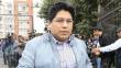 Admiten solicitud para levantar inmunidad a congresista Rennán Espinoza