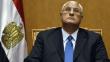 Adly Mansur asume la presidencia de Egipto por periodo de “transición”