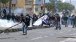 FOTOS: La CGTP acentúa caos por las protestas en la Av. Abancay