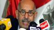 Egipto: Mohamed el Baradei es el nuevo primer ministro