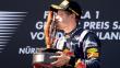 Sebastian Vettel celebra su primer triunfo en Alemania