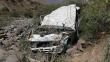 Cusco: 5 muertos en accidente vial