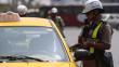 Lima: Más de 6,400 conductores fueron sancionados por manejar sin brevete
