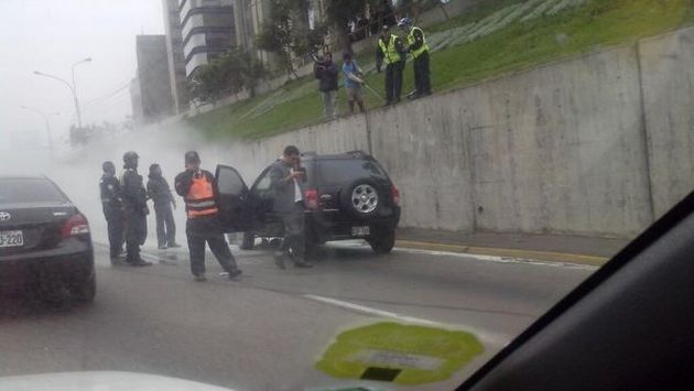 Por fortuna, el incidente no dejó heridos (Foto: @nestorpriamo)