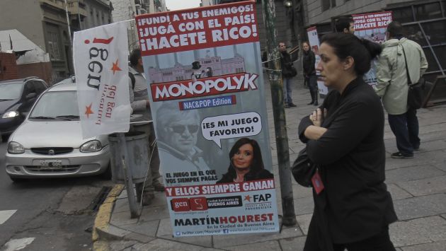 GRAVE. El 58% de argentinos cree que la corrupción creció mucho. (EFE)