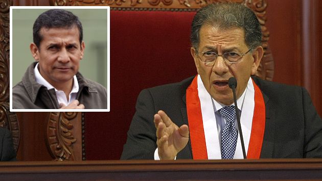 Urviola rechazó las palabras de Ollanta Humala. (USI)