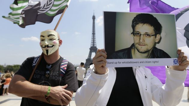 Washington en apuros tras revelaciones de Edward Snowden. (AFP)