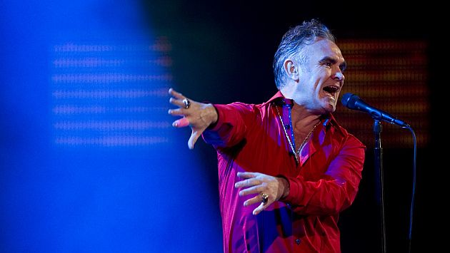 Morrissey descartó por completo cantar en nuestro país. (AFP)