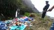 Río Chillón amenazado por desechos médicos
