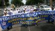 Minsa declara ilegal huelga médica convocada para julio