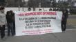 La Molina: Vecinos realizaron plantón por semáforos