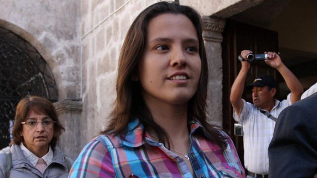 Rosario Ponce consiguió trabajo en Ayacucho tras graduarse recientemente como ingeniera forestal. (USI)