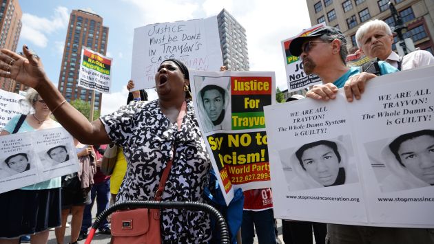 PROTESTAS. La vida de George Zimmerman no será la misma y temen por su seguridad. (AFP)