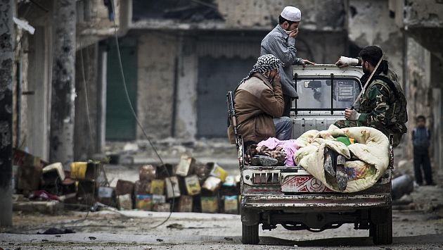 Guerra civil en Siria ocasionó más de 100,000 muertos. (AP)
