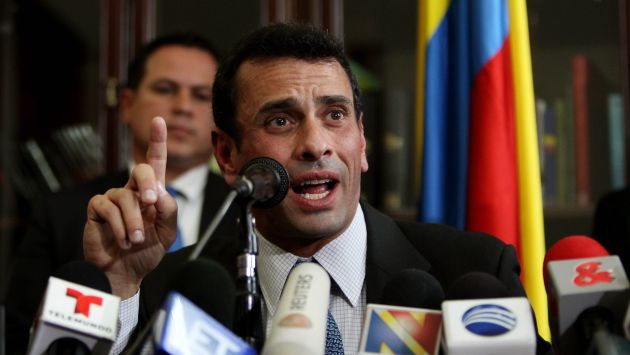 Henrique Capriles había suspendido en junio una visita a Perú. (EFE)