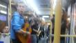 VIDEO: Músicos ambulantes llegaron al Metropolitano