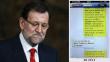 Piden renuncia de Rajoy por mensajes con Bárcenas