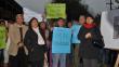 La Molina: Vecinos hacen otro plantón contra la instalación de semáforos
