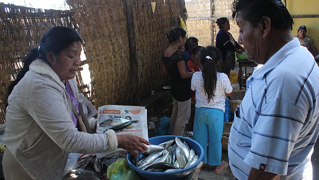 Mercado peruano consume 19 kilos de pescado al año. (USI)
