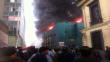 FOTOS: Voraz incendio fue controlado en jirón Paruro
