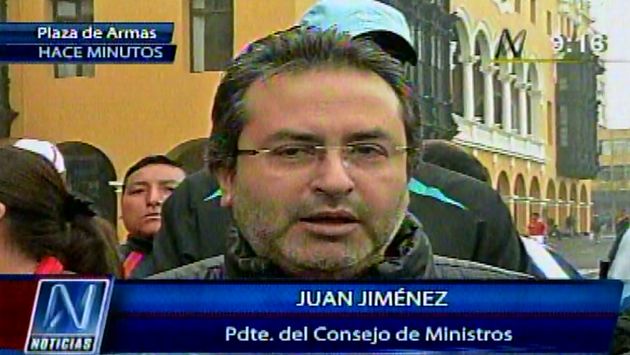 El premier Jiménez justificó caída de Humala en encuestas. (Canal N)