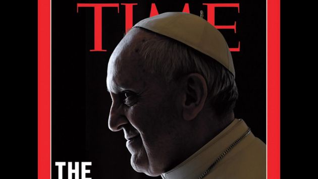 Papa Francisco luce con aire tenebroso en portada de Time. (EFE)