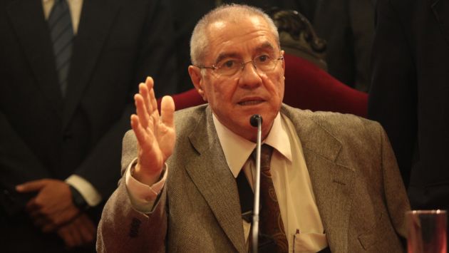 El vocal Josué Pariona Pastrana también votó por la absolución. (USI)